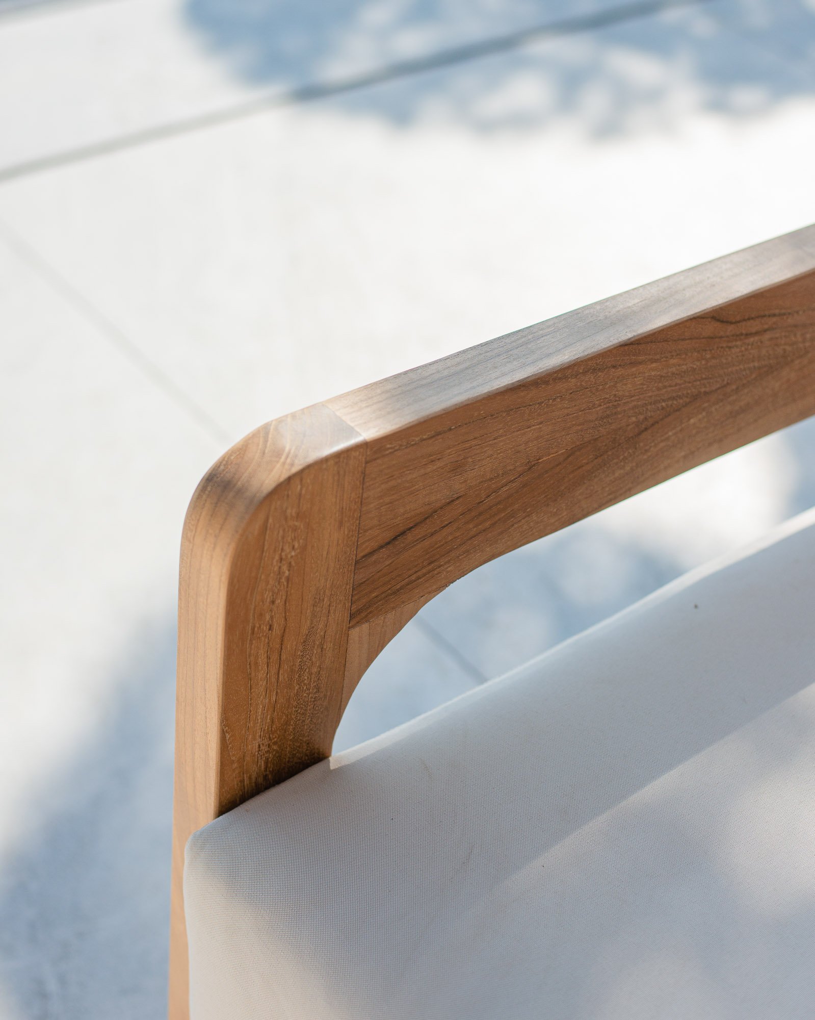 IBIZA SOFA TEAK 2 SEATER Thumbnail